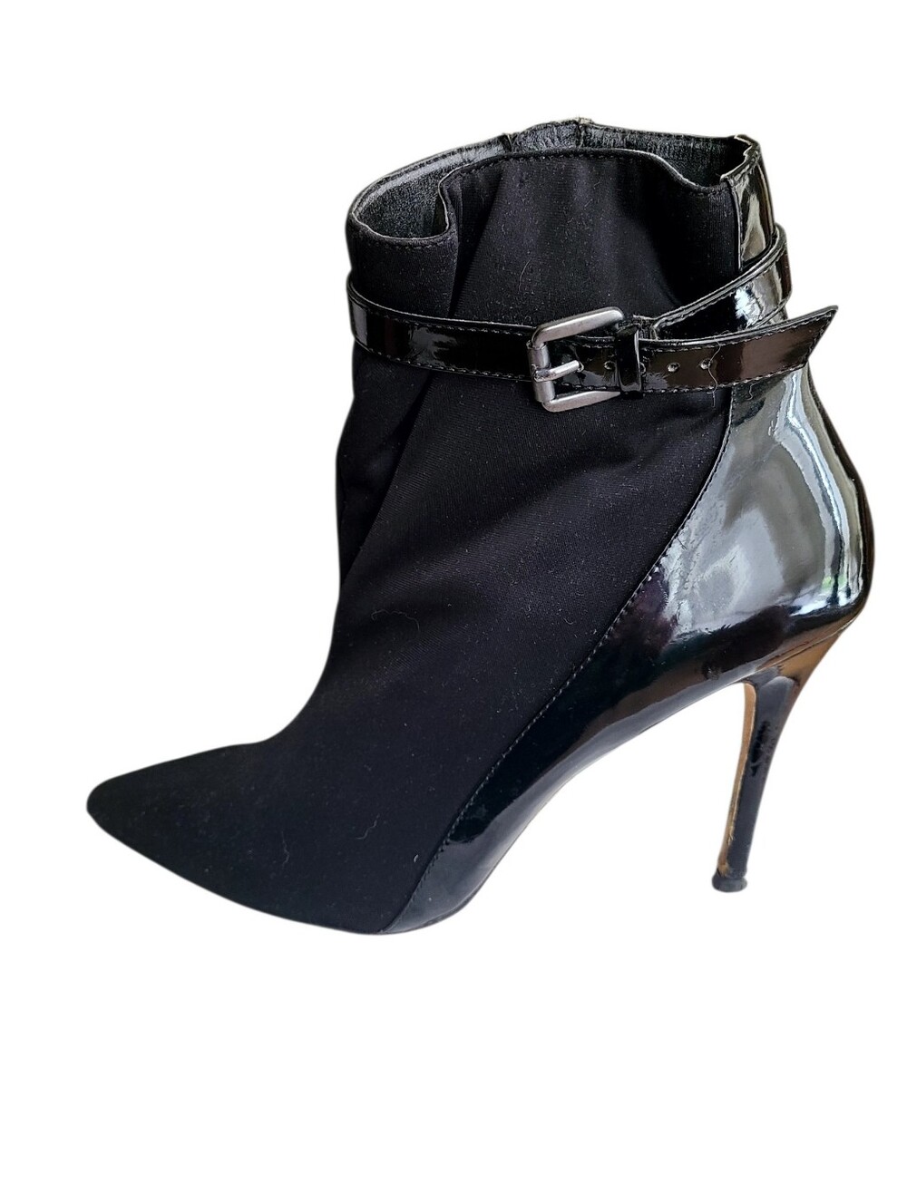 Charles By Charles David "Valva" Black Stretch Ankle Bootie